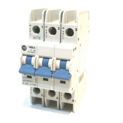 NEW ALLEN BRADLEY 1489-A3C250 CIRCUIT BREAKER SER.A 1489A3C250