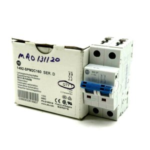 NEW ALLEN BRADLEY 1492-SPM2C160 CIRCUIT BREAKER SERIES D 1492SPM2C160
