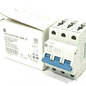 NEW ALLEN BRADLEY 1492-SPM3C200 SUPPLEMENTARY PROTECTOR SER.D 1492SPM3C200