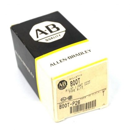NEW ALLEN BRADLEY 800T-P26 SER. T RED PILOT LIGHT 800TP26