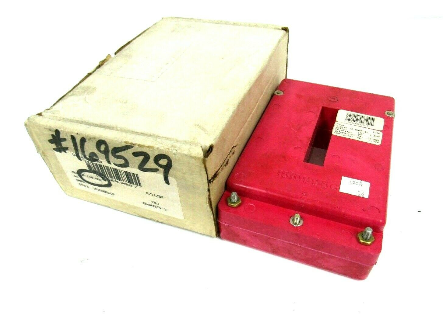 NEW CUTLER HAMMER 151D995G15 CURRENT SENSOR 150A - SB Industrial Supply ...