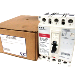 NEW EATON CUTLER HAMMER FD3100BP10 CIRCUIT BREAKER 3 POLE 100A.