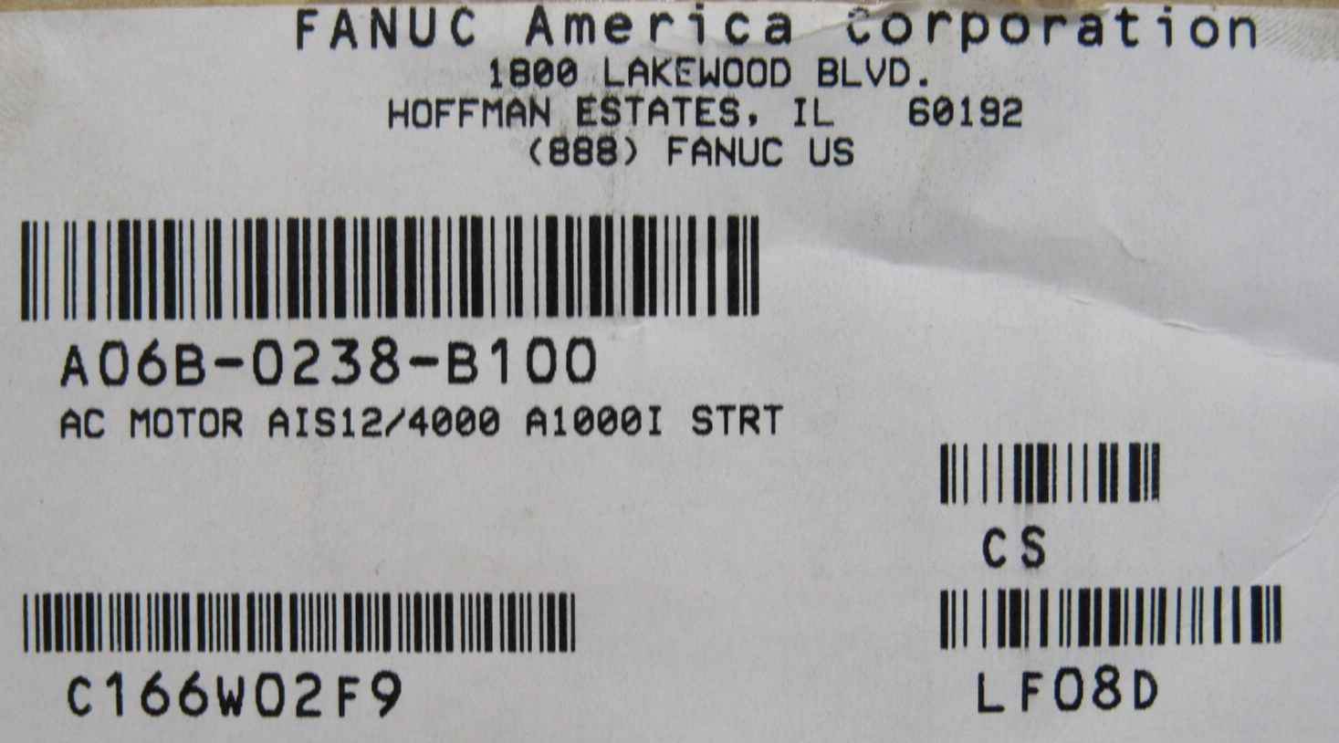 NEW FANUC A06B-0238-B100 SERVO MOTOR A860-2000-T301 A06B0238B100 - Image 6