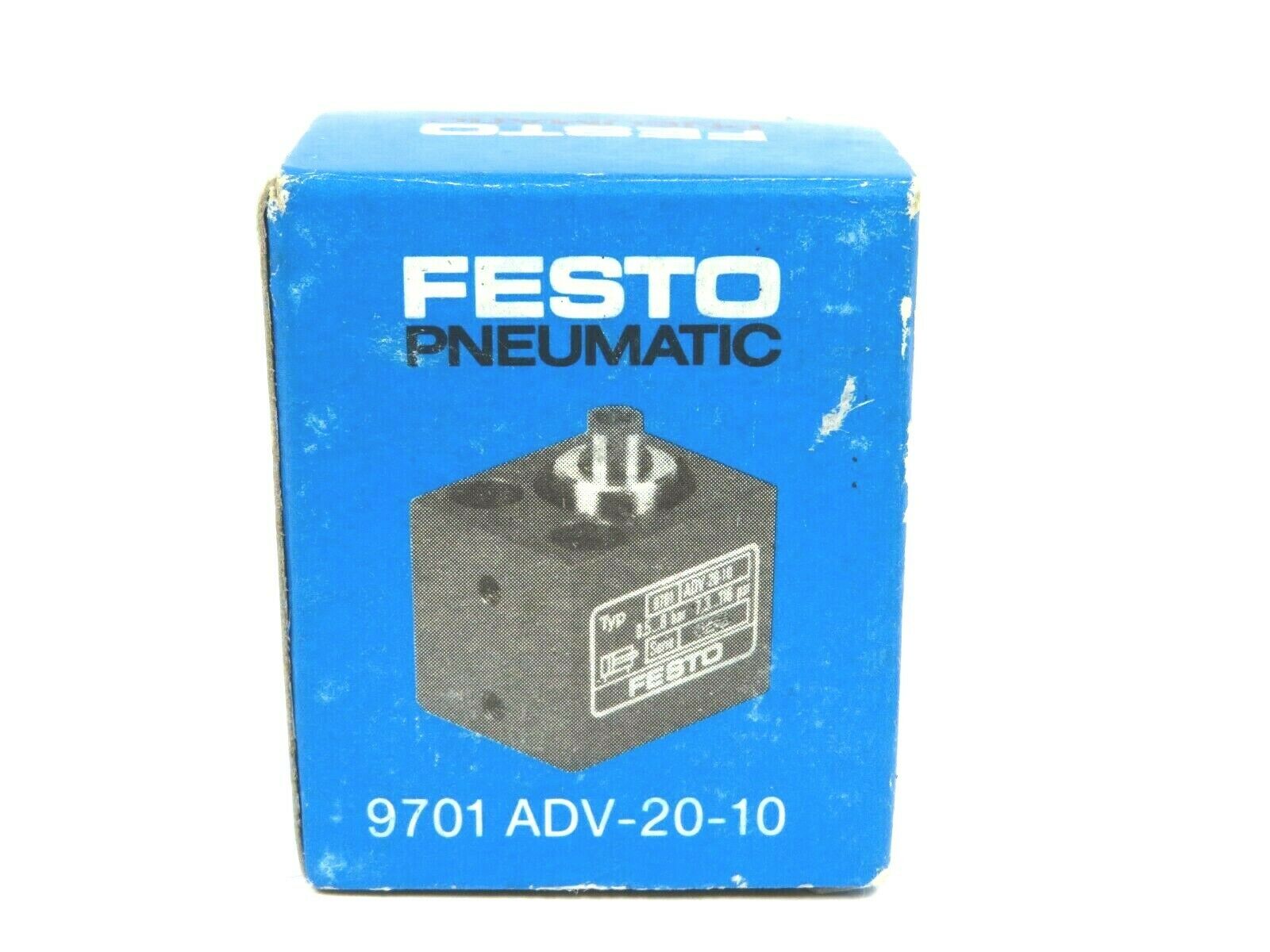 Festo Pneumatic Zylinder 9701 ADV-20-10  gecheckt S1230 