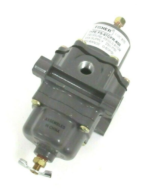 NEW FISHER CONTROLS FS-67CFR-600 PRESSURE REGULATOR FS67CFR600