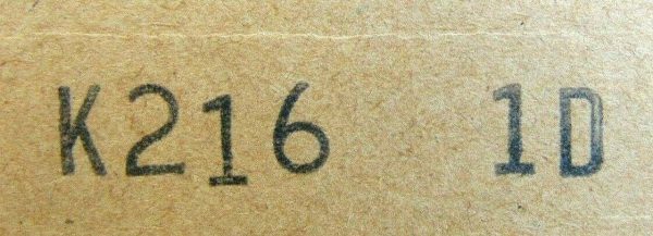 NEW GAST K216-1D VACUUM PUMP REPAIR KIT K2161D - Image 4