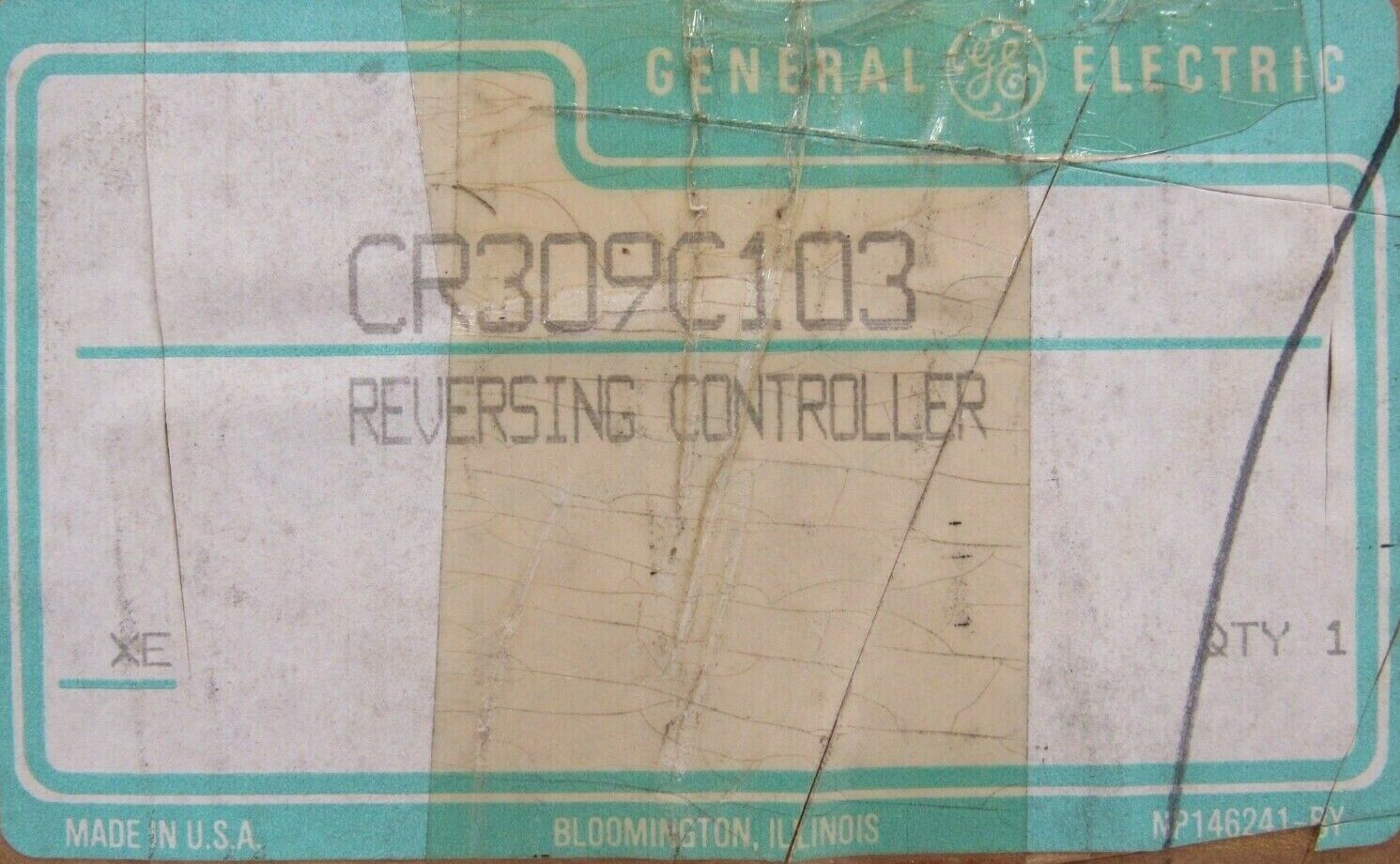 NEW GENERAL ELECTRIC CR309C103 REVERSING STARTER SIZE 1 - Image 6