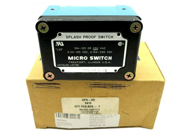 NEW HONEYWELL OPD-AR SPLASH PROOF SWITCH OPDAR - Image 5