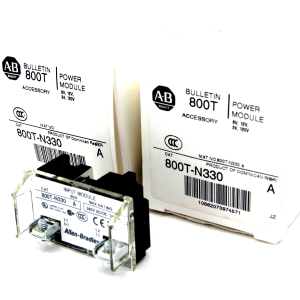 NEW LOT OF 2 ALLEN BRADLEY 800T-N330 POWER MODULE SERIES A 800TN330