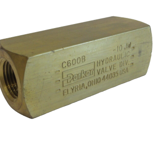 NEW PARKER C600B HYDRAULIC VALVE 2000PSI