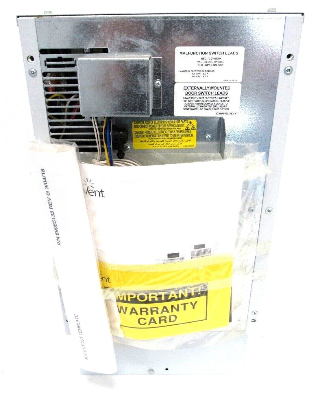 NEW PENTAIR NVENT N170246G010 AIR CONDITIONER 400/460V 1513/1727 BTU 25578 - Image 4