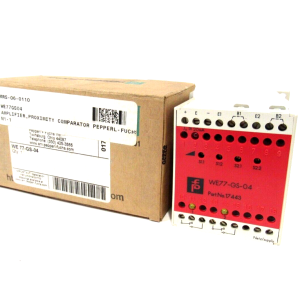 NEW PEPPERL & FUCHS WE 77-GS-04 TRIP AMPLIFIER WE77GS04