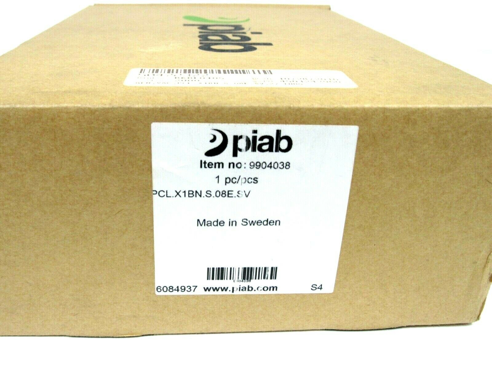 NEW PIAB PCL.X1BN.S.08E.SV 9904038 VACCUM GENERATOR PCLX1BNS08ESV - Image 3