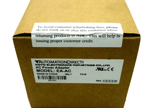 NEW SEALED AUTOMATION DIRECT EA-AC AC POWER ADAPTER EAAC - Image 3