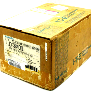 NEW SIEMENS JD63F400 CIRCUIT BREAKER 3P 600V WITH TRIP UNIT JD63B400L