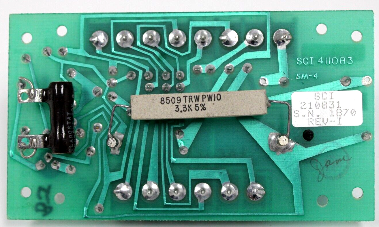 NEW SOLIDSTATE CONTROLS SCI 411083 210831 VOLTAGE SENSING BOARD - Image 5