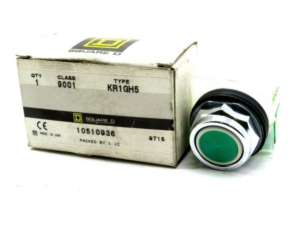 NEW SQUARE D 9001KR1GH5 PUSHBUTTON SERIES J 9001-KA2