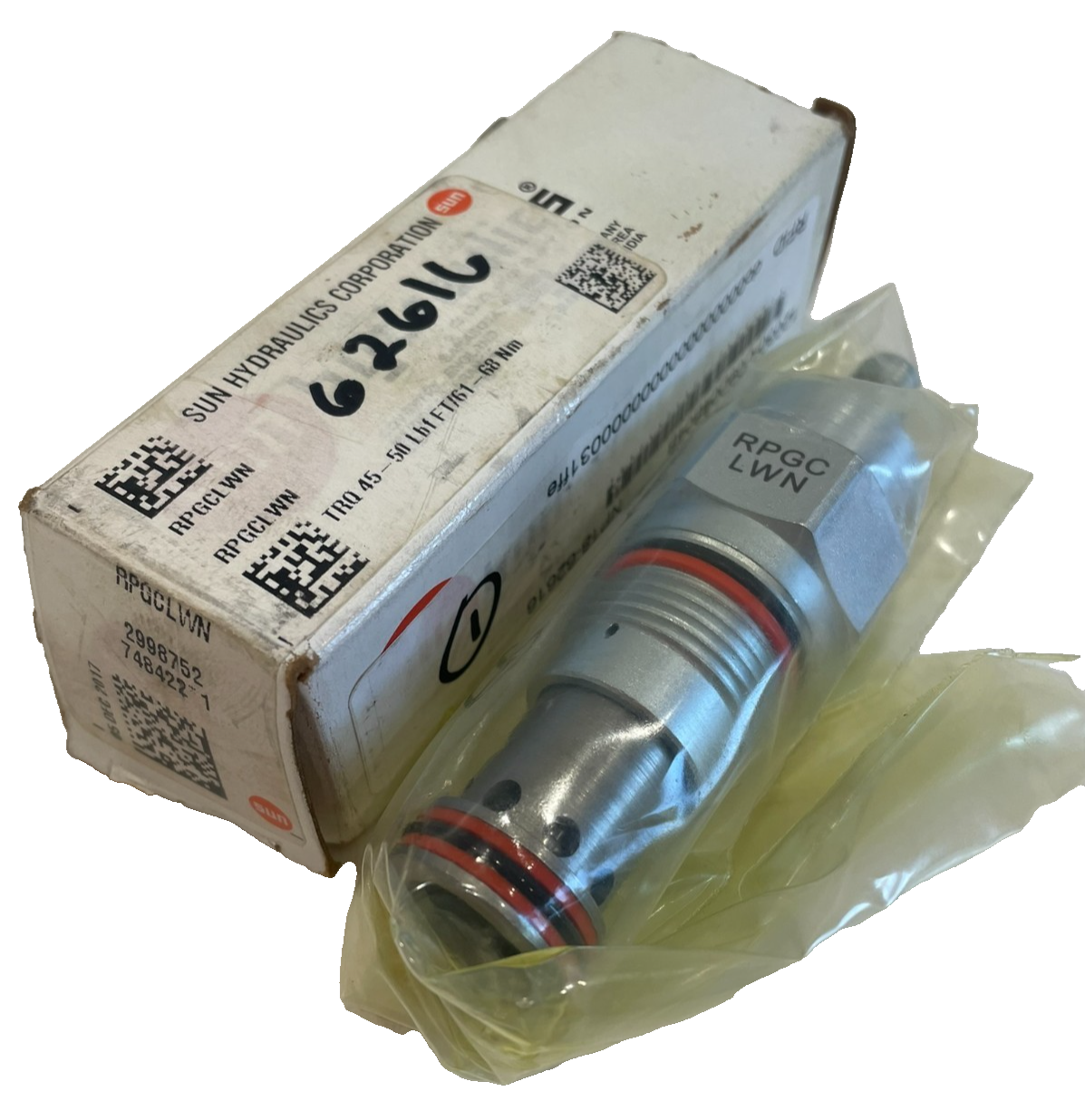 NEW SUN HYDRAULICS RPGCLWN RELIEF VALVE CARTRIDGE