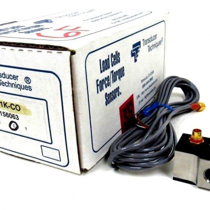 NEW TRANSDUCER TECHNIQUES MLP-1K-CO LOAD CELL SENSOR MLP1KCO 1000LBS