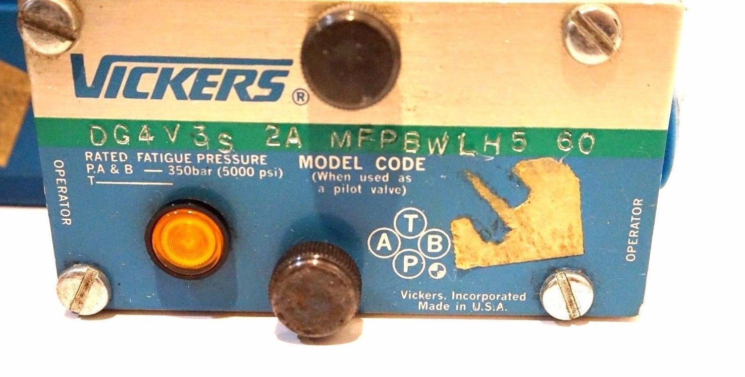 NEW VICKERS DG4V3S2AMFPBWLH560 CONTROL VALVE - Image 3