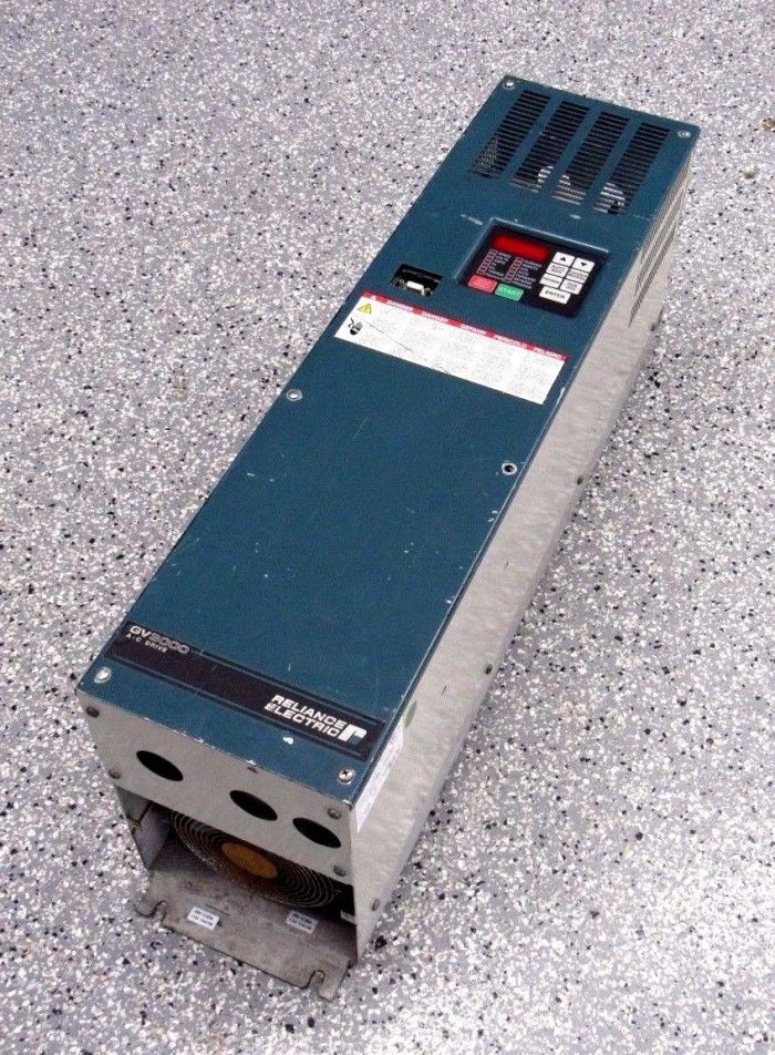 USED RELIANCE ELECTRIC GV3000U-AC058-AA-DBT AC DRIVE GV3000UAC058AADBT