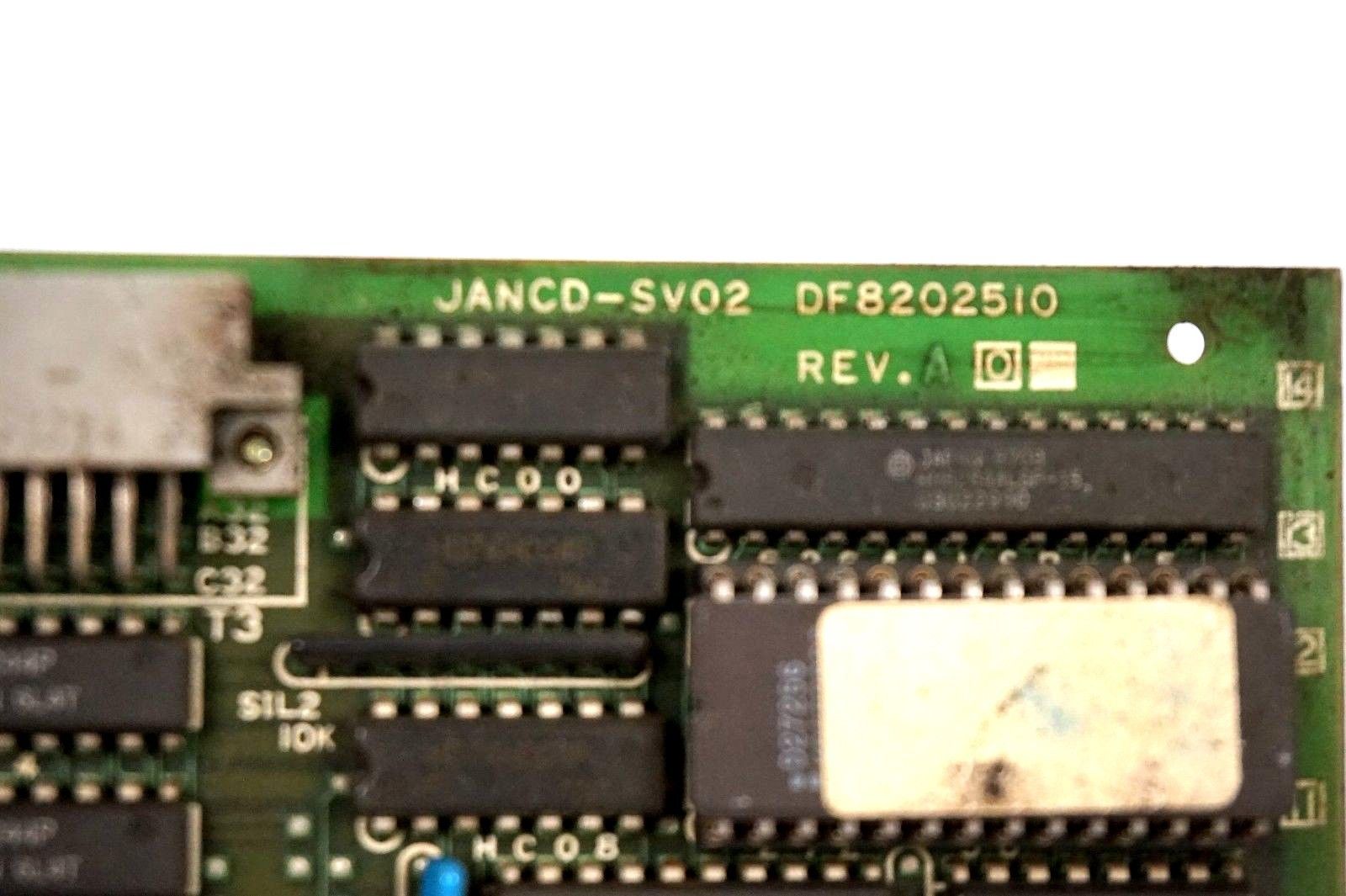 USED YASKAWA JANCD-SV02 SERVO CONTROL BOARD DF8202510 REV.A O JANCDSV02 - Image 3
