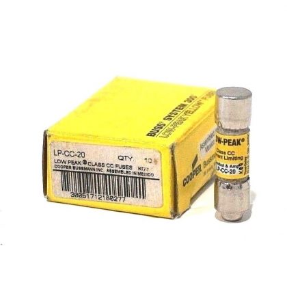 10 NEW BUSSMANN LP-CC-20 FUSES LPCC20