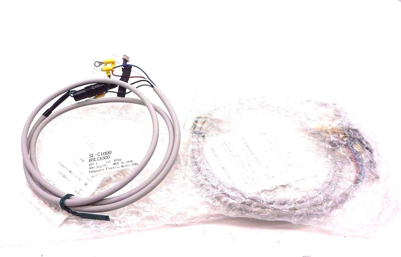 2 NEW PANASONIC SUNX SL-C1000 CABLE SLC1000