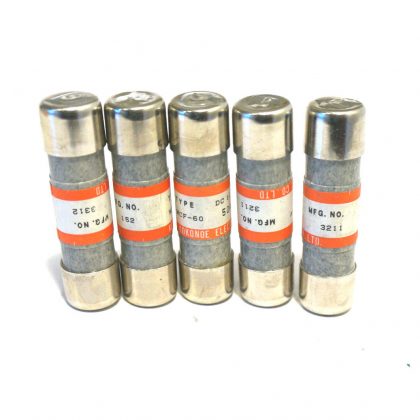 5 NEW KOKONOE ELECTRIC  MCF-60 FUSES MCF60