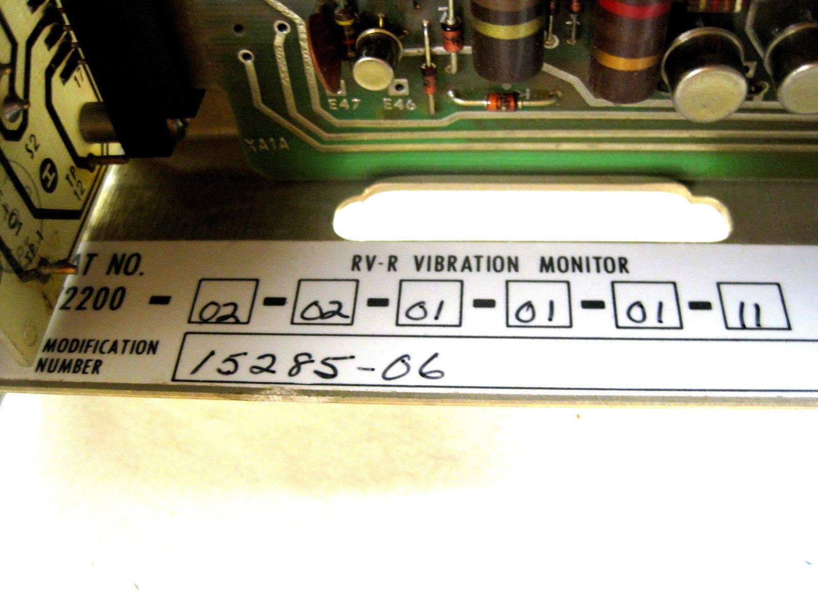 BENTLY NEVADA 72200-02-02-01-01-01-11 VIBRATION MONITOR 72200020201010111 - Image 4