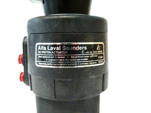 NEW ALFA LAVAL SAUNDERS M0A-N0M12-00 PISTON ACTUATOR REV.2 M0AN0M1200 - Image 3