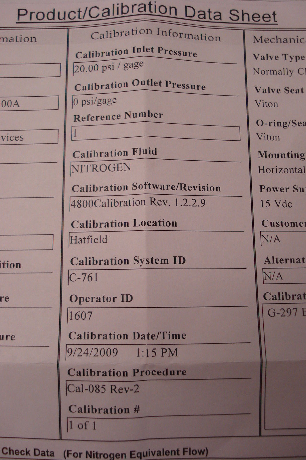NEW BROOKS INSTRUMENTS 4850ABB1B1B1GQB00A MASS FLOW CONTROLLER MODEL 4800 SERIES - Image 5