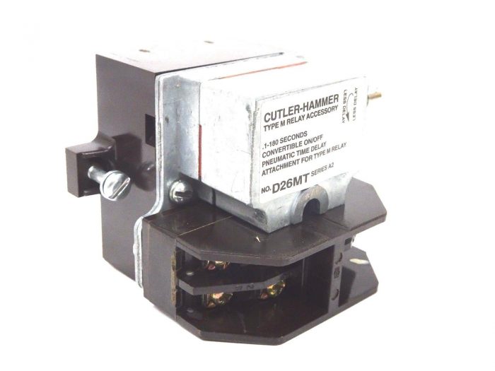 NEW EATON CUTLER HAMMER D26MTE TYPE M RELAY PNEUMATIC TIMER - Image 3