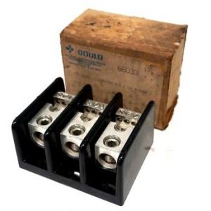 NEW GOULD SHAWMUT 66033 DISTRUBUTION BLOCK