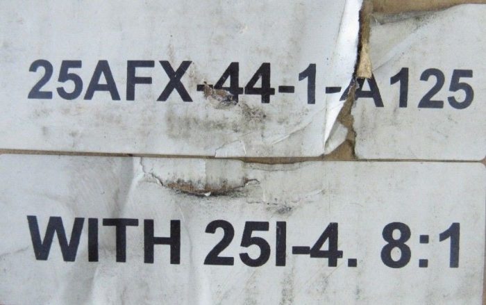 NEW HECO GEAR 25AFX-44-1-A125 GEAR REDUCER MODEL 25 25AFX441A125 HECO-039820 - Image 4
