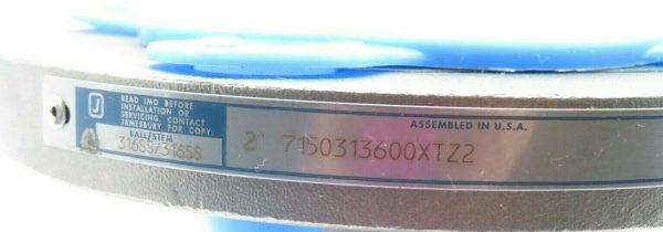 NEW JAMESBURY 7150313600XTZ2 7150 SERIES 2" STD-BORE FLNG BALL VALVE - Image 4