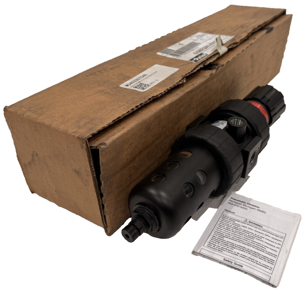 NEW PARKER 06E22A18AC PNEUMATIC PRESSURE FILTER / REGULATOR 3/8"