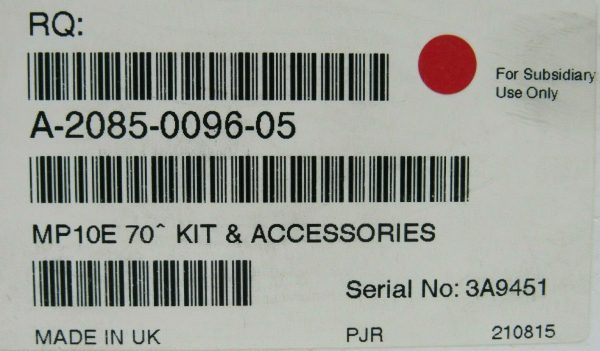NEW RENISHAW MP10E TOUCH PROBE A-2085-0096-05 - Image 7