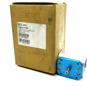 NEW SCC INC. VKG10.040U 1-1/2' NPT BUTTERFLY VALVE VKG10040U