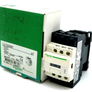 NEW SCHNEIDER ELECTRIC LC1D25B7 CONTACTOR 24V 50/60HZ