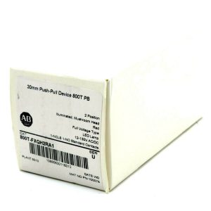 NEW SEALED ALLEN BRADLEY 800T-FXQH2RA1 PUSH-PULL DEVICE SERIES U 800TFXQH2RA1