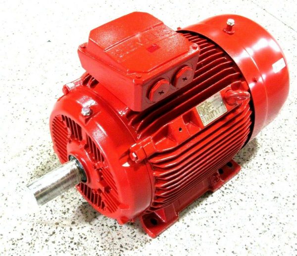 NEW SIEMENS 1LE16041EB235AB4-Z MOTOR 25HP 1CV4182B 1-7/8" DIA. D-90441