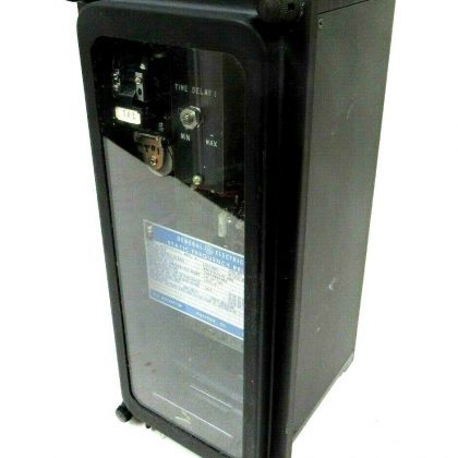 USED GENERAL ELECTRIC 12SFF31A1A STATIC FREQUENCY RELAY REV A