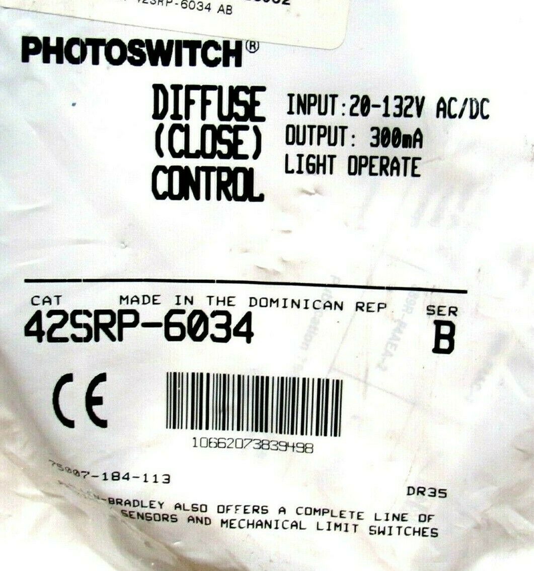 NEW ALLEN BRADLEY 42SRP-6034 PHOTOSWITCH SER.B 42SRP6034 - Image 4