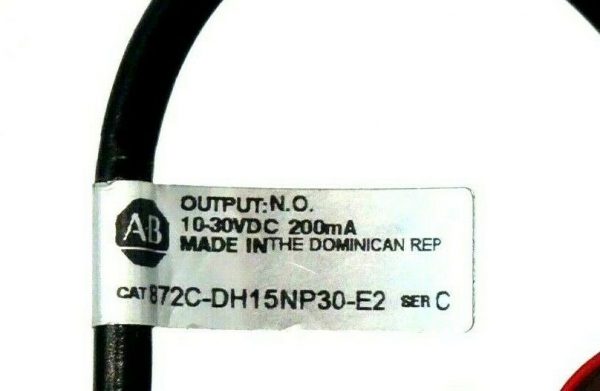 NEW ALLEN BRADLEY 872C-DH15NP30-E2 PROXIMITY SENSOR SER.C 872CDH15NP30E2 - Image 3