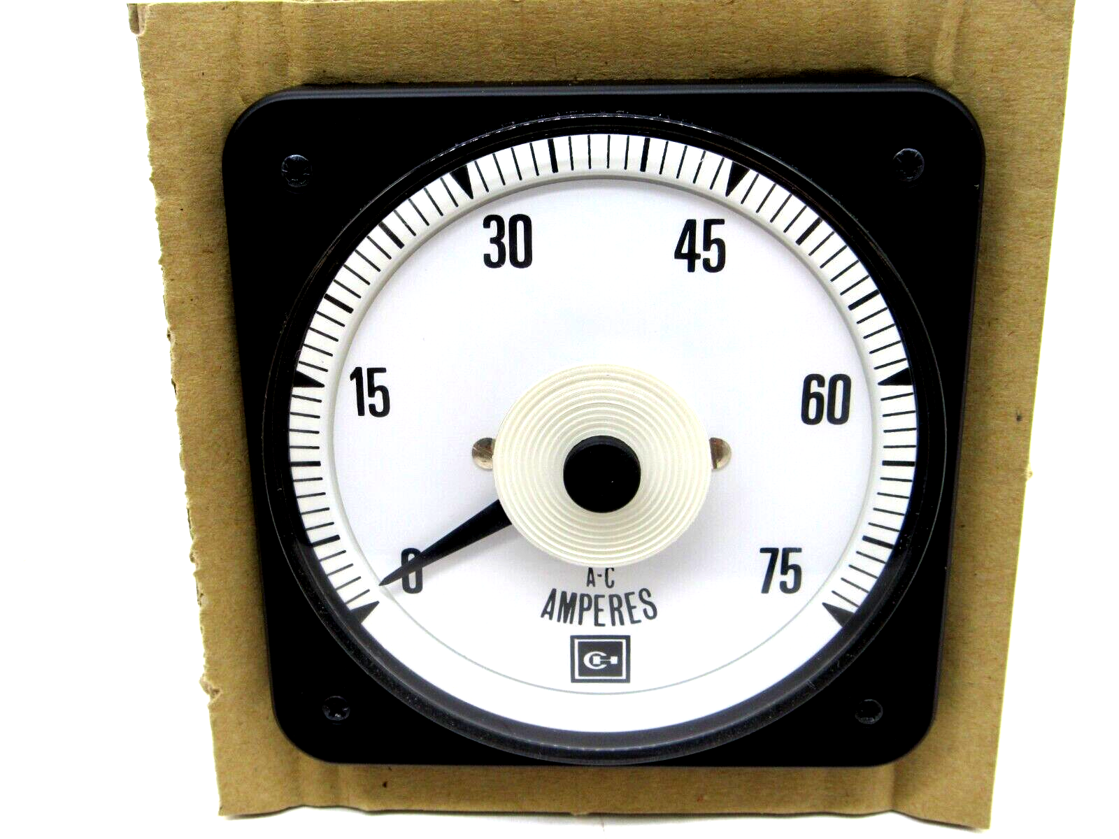 NEW CROMPTON 077-05FA-LSPB-C6-SM METER 0-75 07705FALSPBC6SM - Image 3