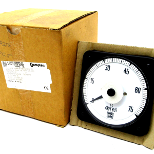 NEW CROMPTON 077-05FA-LSPB-C6-SM METER 0-75 07705FALSPBC6SM