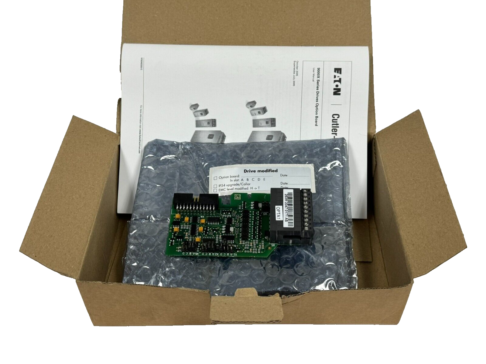 Eaton Line Card NEW EATON OPTA1 I/O CONTROL CARD 6DI 1DO 2AI 1AO - SB Industrial Supply ...