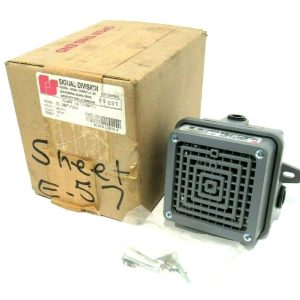 NEW FEDERAL SIGNAL 350WB-120 VIBRATONE HORN SER.A 350WB120