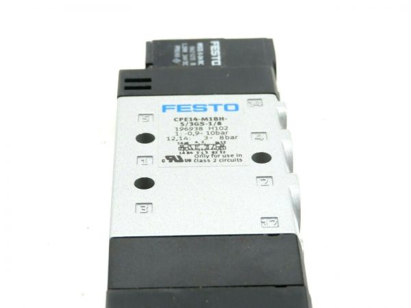 NEW FESTO CPE14-M1BH-5/3GS-1/8 SOLENOID VALVE CPE14M1BH53GS18 - Image 4